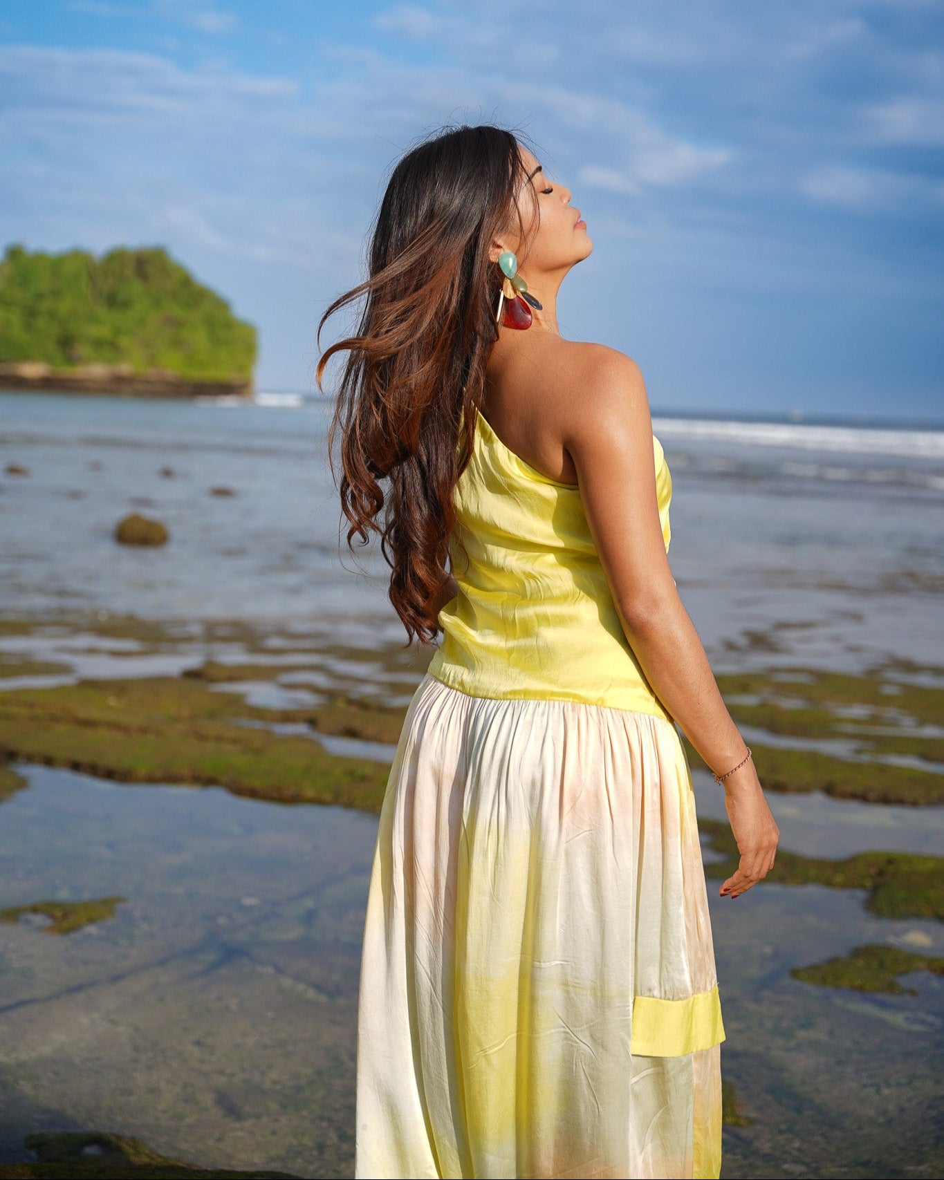 Balloon De Lune Jumpsuit Dress - Corn Yellow