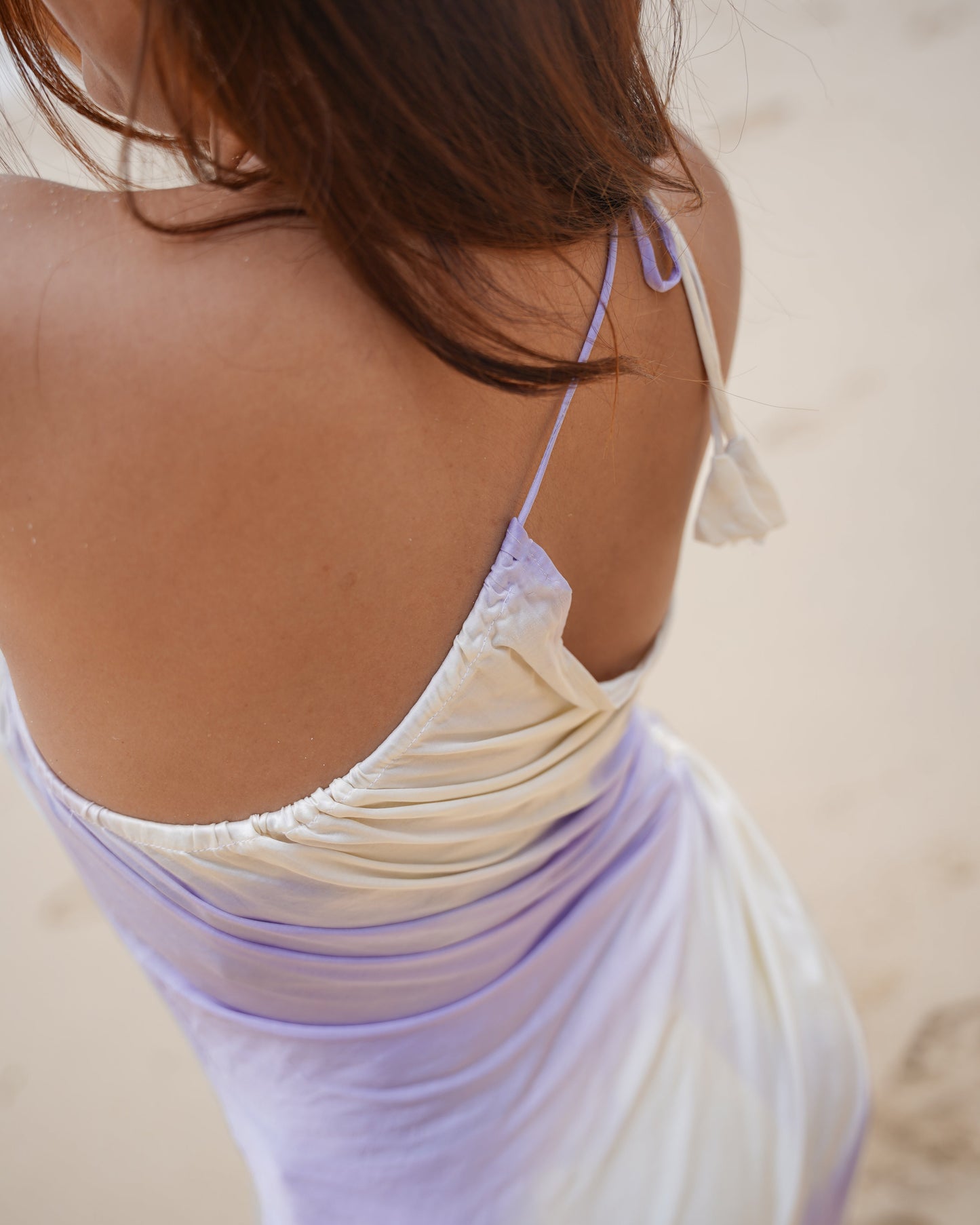 Lilac Clouds Drape Top