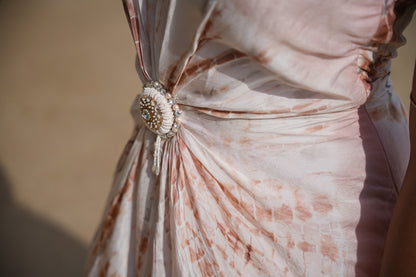 Rosette Whirl Gown