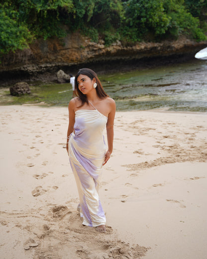 Lilac Clouds Drape Top