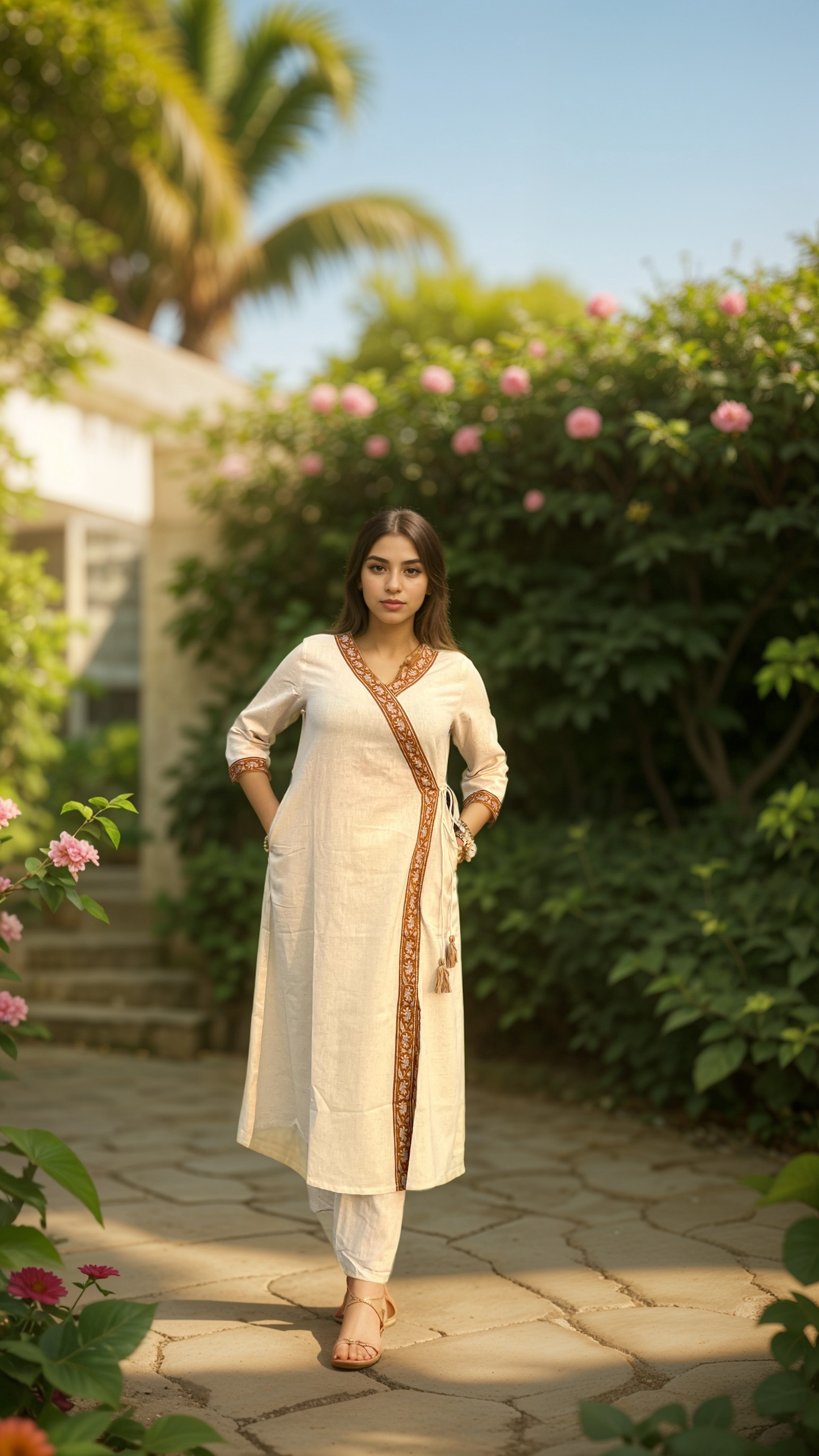 Naya Nazariya Angrakha - Ivory