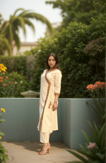 Naya Nazariya Angrakha - Ivory