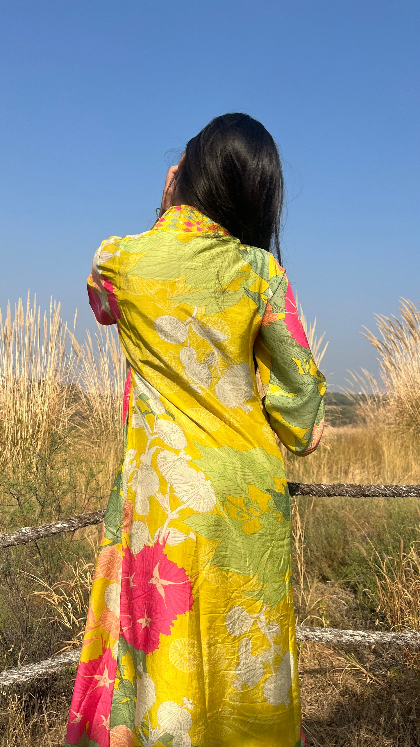 Flower Gloss Set - Lime Green