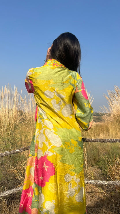 Flower Gloss Set - Lime Green