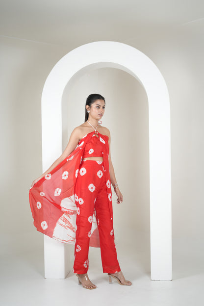 Red Reign 3 Piece Co-ord Set
