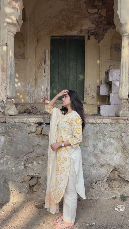Dhoop Chhaya Kurta Set with Dupatta
